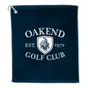 Custom Terry Golf Towel with Carabiner Clip - 15" x 18"