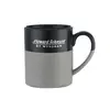 15oz Two-Tone Ceramic Mug, Color Accent