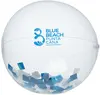 Blue & White Confetti Beach Ball - 16"