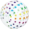 Custom Printed Polka Dot Beach Ball - 16"