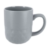 16 oz. Ceramic Coffee Mug with Facet Texture