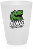 Custom Frosted Stadium Cups - 16 oz. (2 Color Imprint)