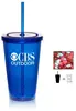 Double Wall Tumbler With Candy - 16 oz.