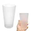 16 Oz. Frosted Glass Cup