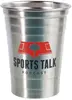 Personalized Stainless Steel Beer Cups - 16 oz.