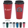 16 Oz. Infinity Tumbler With Plastic Sip Thru Lid