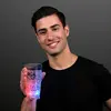 16 oz. Red White and Blue Light Up Pint Glass