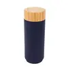 16 Oz. Stainless Steel Coral Bottle With Bamboo Lid