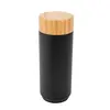 16 Oz. Stainless Steel Coral Bottle With Bamboo Lid