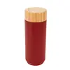 16 Oz. Stainless Steel Coral Bottle With Bamboo Lid