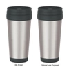 Stainless Steel Slide Action Travel Tumbler - 16 Oz.