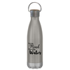 16 Oz. Swiggy Stainless Steel Bottle With Bamboo Lid