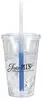 16 oz. Victory Acrylic Tumbler with Mood Straw