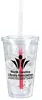 16 oz. Victory Acrylic Tumbler with Mood Straw