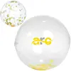 Yellow & White Confetti Beach Ball - 16"