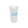 17 Fl. Oz. Mug with Silicone Lid: White mug