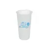 17 Fl. Oz. Mug with Silicone Lid: White mug