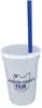 17 oz. Smooth Cup/Straw/Lid Set