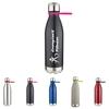 17 oz Stainless Steel Bottle With Silicone Strap
