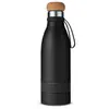 19 oz. Double Wall Vacuum Bottle with Cork Lid