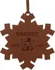 Personalized Leather Hanging Ornaments