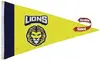 2.5' x 4' Nylon Pennant Flag Double-Sided