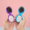 2 in 1 Elliptical Foldable Mirror Comb