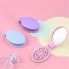 2 in 1 Foldable Hollow Mirror Comb