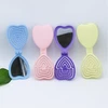 2 in 1 Heart Shape Foldable Mirror Comb