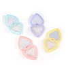2-in-1 Heart Shape Mirror Airbag Massage Comb