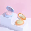 2-in-1 Peach Mirror Airbag Massage Comb