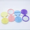 2 in 1 Round Shape Foldable Mirror Comb