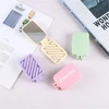 2 in 1 Square Shape Hollow Foldable Mirror Comb