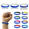 Custom Awareness Silicone Bracelet