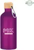 - 20 Oz. Aluminum Bike Bottle With Bamboo Lid, BPA Free