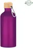 - 20 Oz. Aluminum Bike Bottle With Bamboo Lid, BPA Free