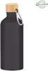 - 20 Oz. Aluminum Bike Bottle With Bamboo Lid, BPA Free