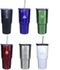 20 oz. Custom-Branded Ares Tumbler with Straw/Lid