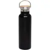 20 Oz. Double-Wall Bottle with Bamboo Lid in Rose Gold