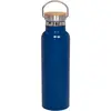 20 Oz. Double-Wall Bottle with Bamboo Lid in Rose Gold