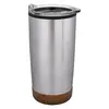 20 Oz. Full Color Cork Bottom Stainless Steel Tumbler