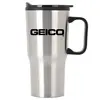 20 oz Stainless Steel Contoured Travel Mug