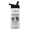 EcoFlip 20oz RPET Bottle with Digital-Print Flip Straw Lid