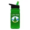 EcoFlip 20oz RPET Bottle with Digital-Print Flip Straw Lid