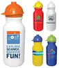 20oz Custom Branded Squeezable Cycle Bottle with Safety Cap