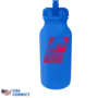 20oz Personalized Squeezable Cycle Bottle with Customizable Push 'n Pull Cap