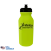 20oz Personalized Squeezable Cycle Bottle with Customizable Push 'n Pull Cap