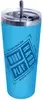 Customizable 22oz Vacuum Insulated Tumbler with Flip Lid & Straw - Corporate Gift