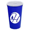 Personalized Coin Slot Stadium Cup - 22 oz.