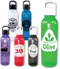 24 oz. BPA-Free Classic Revolve Handle Lid Bottle with Translucent Colors for Business Promotion